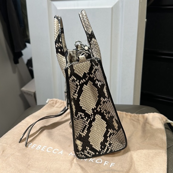 Rebecca Minkoff Megan Cross-Body Mini Tote in "Natural" - Picture 3 of 10